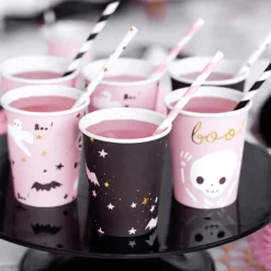PARTYDECO Vaisselle|Set de 6 Gobelets Halloween en Papier PartyDéco