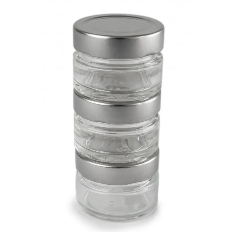 PEUGEOT Moulin|Set de 3 Pots Vides pour Moulin à Poivre Maestro