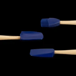 LE CREUSET Spatules|Maryses Et Cuillères|Set de 3 Spatules Silicone Azur
