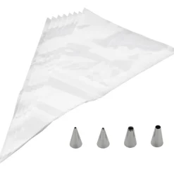 WILTON Poches À Douille Pâtissières|Douilles Pâtisserie|Set de Décoration Mini Pâtisseries 12 pièces