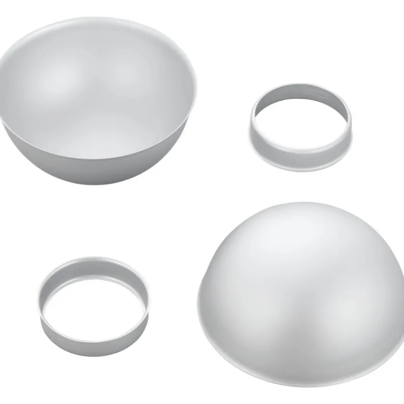 WILTON Cercle À Patisserie|Moules À Gâteaux|Set de Moules à Gâteau Ballon de Basket