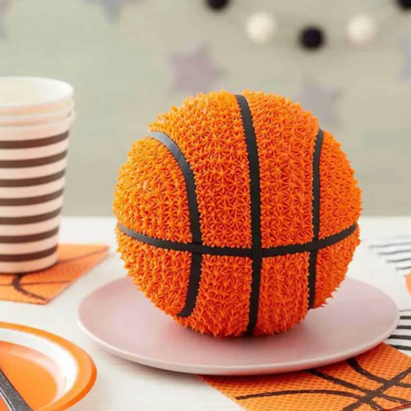 WILTON Cercle À Patisserie|Moules À Gâteaux|Set de Moules à Gâteau Ballon de Basket