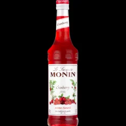 MONIN Jus, Sirops|Sirop Cranberry 70 cl