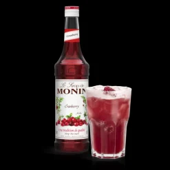 MONIN Jus, Sirops|Sirop Cranberry 70 cl