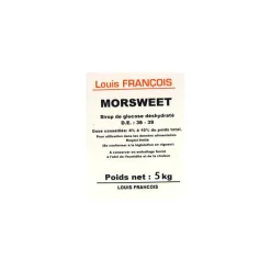 LOUIS FRANCOIS Additifs Alimentaires|Sirop de Glucose déshydraté 5 kg Morsweet