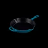 LE CREUSET Grills|Poêles|Skillet Rond Profond 26cm en Fonte Deep Teal