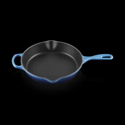 LE CREUSET Grills|Poêles|Skillet Rond Profond 26cm en Fonte Azur