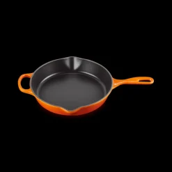 LE CREUSET Grills|Poêles|Skillet Rond Profond 26cm en Fonte Volcanique