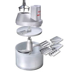 BAMIX Mixeur Plongeant|SliceSy blanc - Accessoire