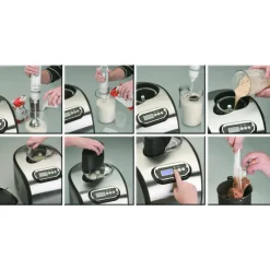 MALLARD FERRIERE Sorbetière, Turbine À Glace|Sorbetière 1.4 L