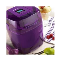 BRANDT Sorbetière, Turbine À Glace|Sorbetière 1,5 L Violet Pourpre