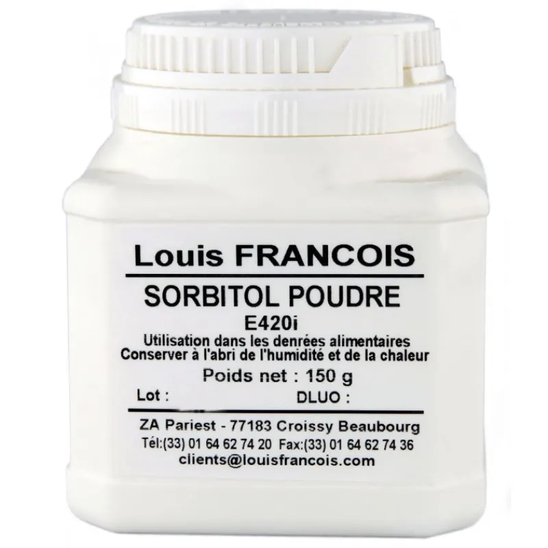 LOUIS FRANCOIS Additifs Alimentaires|Sorbitol E420i en Poudre 150 g Louis François