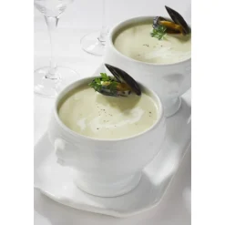 REVOL Servir, Présenter|Soupière Tête de Lion Blanche 25 cl French Classique