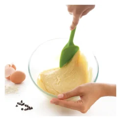MASTRAD Spatules|Maryses Et Cuillères|Spatule Cuillère Silicone Vert 27,5 cm