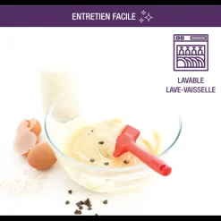 MASTRAD Spatules|Spatule en Silicone Monobloc Noire