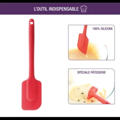 MASTRAD Spatules|Maryses Et Cuillères|Spatule en Silicone Monobloc Vert