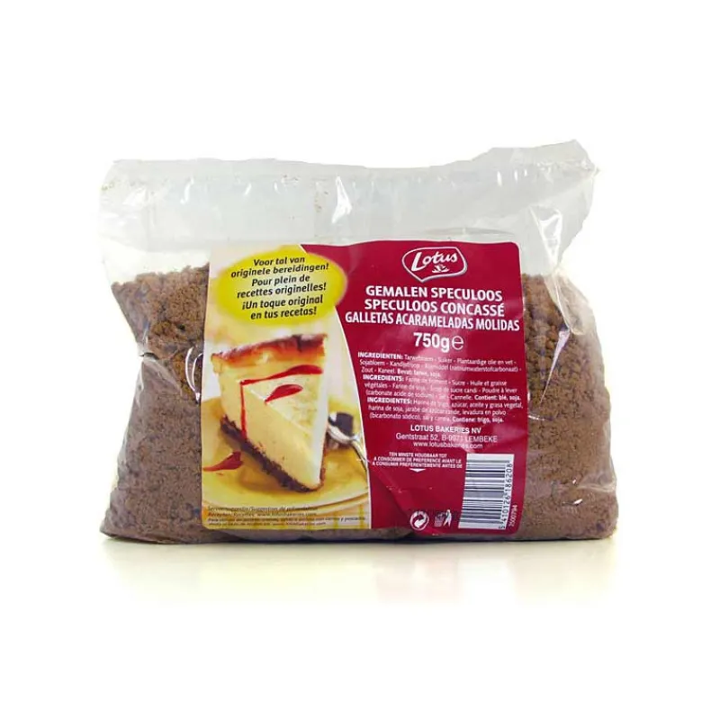 CUISINEADDICT Produits Pâtisserie|Spéculoos Concassé 750 g Lotus