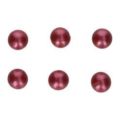FUNCAKES Décoration Comestible|Sphères en Chocolat Rouge (x8)