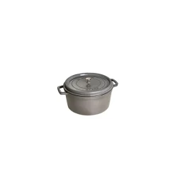STAUB Cocotte En Fonte|Cocotte Fonte Ronde 14 cm Gris Graphite 0,8 L