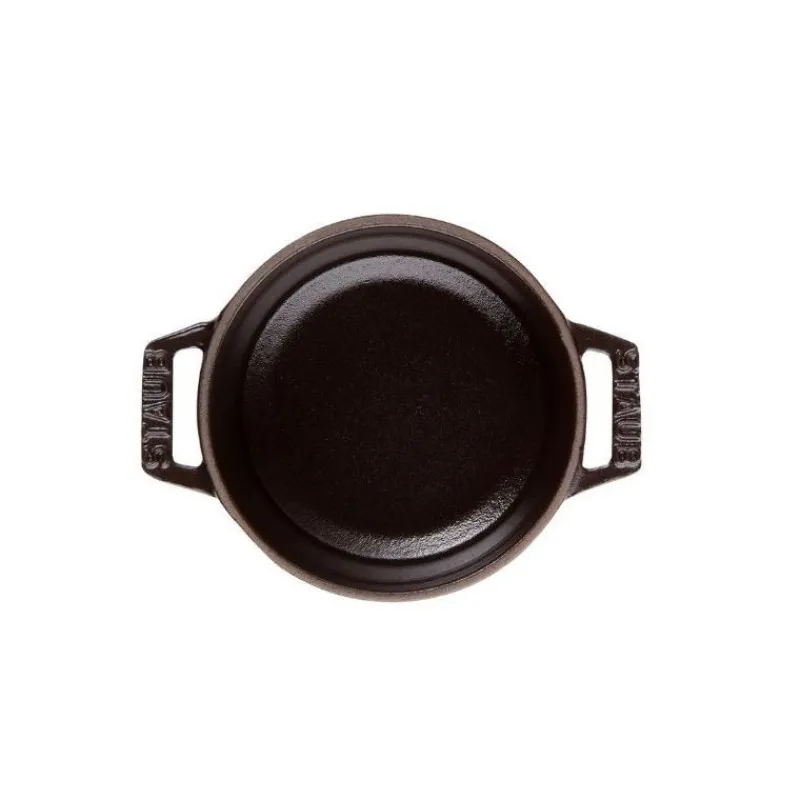 STAUB Cocotte En Fonte|Cocotte Fonte Ronde 30 cm Noir Mat 8,35 L