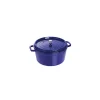 STAUB Cocotte En Fonte|Cocotte Fonte Ronde 26 cm Bleu Intense Majolique 5,2 L