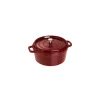 STAUB Cocotte En Fonte|Cocotte Fonte Ronde 28 cm Grenadine Majolique 6,7 L