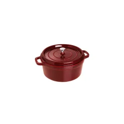 STAUB Cocotte En Fonte|Cocotte Fonte Ronde 28 cm Grenadine Majolique 6,7 L