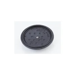 STAUB Cocotte En Fonte|Cocotte Fonte Ronde 24 cm Vert Basilic Majolique 3,8 L