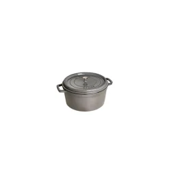 STAUB Cocotte En Fonte|Cocotte Fonte Ronde 12 cm Gris Graphite 0,4 L