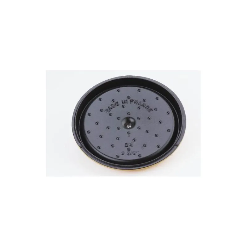 STAUB Cocotte En Fonte|Cocotte Fonte Ronde 24 cm Gris Graphite 3,8 L