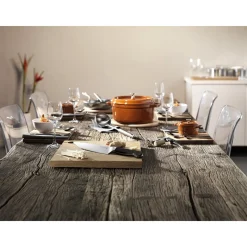 STAUB Cocotte En Fonte|Cocotte Fonte Ronde 28 cm Cannelle Majolique 6,7 L