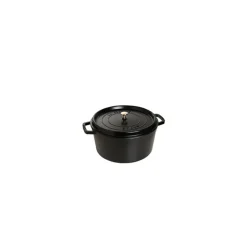 STAUB Cocotte En Fonte|Cocotte Fonte Ronde 12 cm Noir Mat 0,4 L