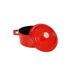 STAUB Cocotte En Fonte|Cocotte Fonte Ronde 20 cm Rouge Cerise 2,2 L