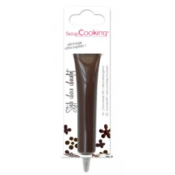 SCRAPCOOKING Nappages Et Glaçages|Décoration Comestible|Stylo Chocolat Marron 25 g