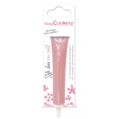 SCRAPCOOKING Nappages Et Glaçages|Décoration Comestible|Stylo Chocolat Rose Pastel 25 g