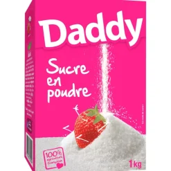 DADDY Sucre|Sucre en Poudre 1 kg
