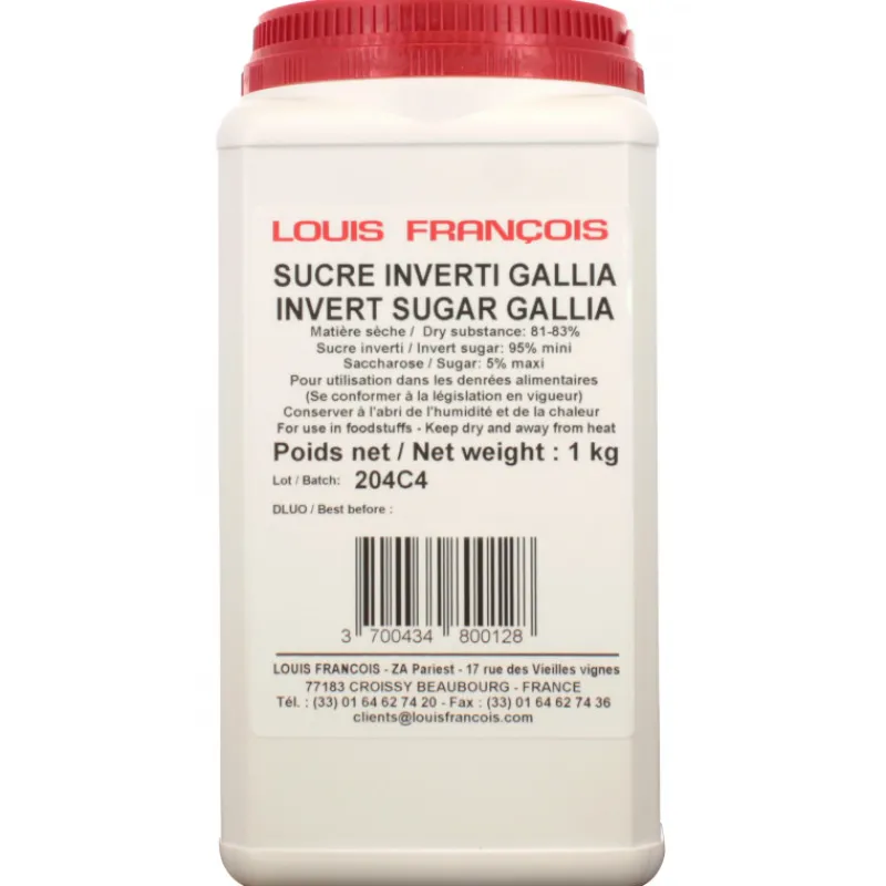 LOUIS FRANCOIS Additifs Alimentaires|Sucre Inverti (trimoline) 1 kg