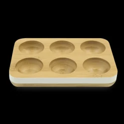 PEBBLY Conservation|Support à Œufs en Bambou