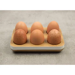 PEBBLY Conservation|Support à Œufs en Bambou