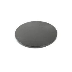 FUNCAKES Présentoirs Pour Gâteaux|Support Gâteau Rond Ø25 x 1,2 cm Noir