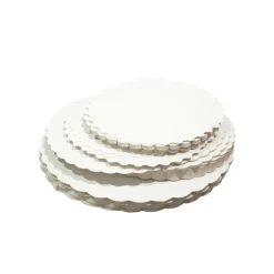 CROKUS Présentoirs Pour Gâteaux|Support Gâteau Ronds Festonnés 29 cm (x250)