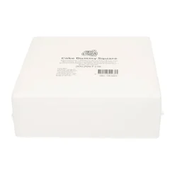 FUNCAKES Présentoirs Pour Gâteaux|Support polystyrène carré H 7 cm - 20 x 20 cm