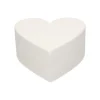 FUNCAKES Présentoirs Pour Gâteaux|Support Polystyrène Cœur Ø 15 cm H 7 cm