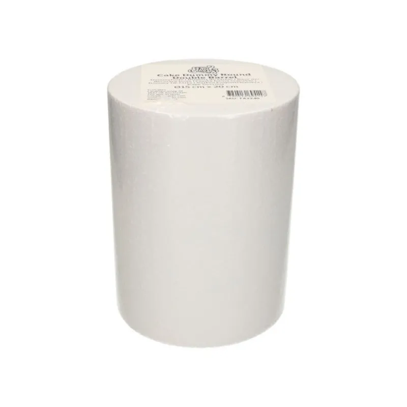 FUNCAKES Présentoirs Pour Gâteaux|Support Polystyrène Rond Ø 15 cm H 20 cm