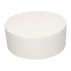 FUNCAKES Présentoirs Pour Gâteaux|Support polystyrène rond H10 cm Ø 25 cm