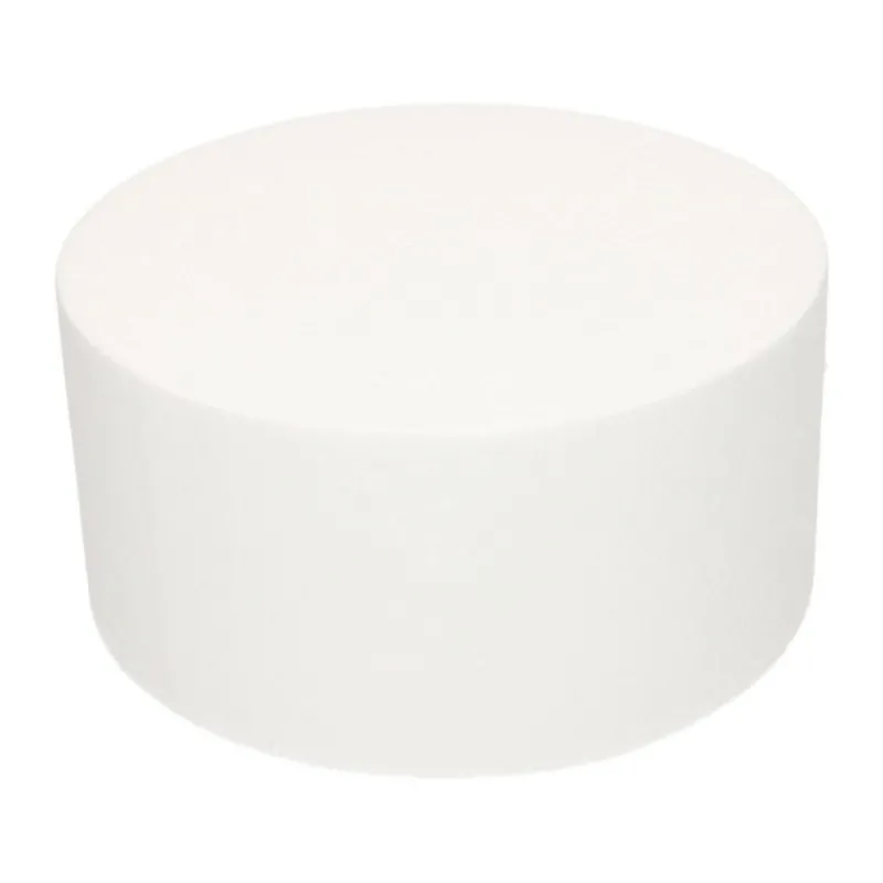 FUNCAKES Présentoirs Pour Gâteaux|Support polystyrène rond H10 cm Ø 20 cm