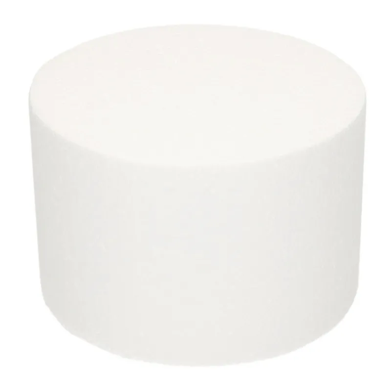 FUNCAKES Présentoirs Pour Gâteaux|Support polystyrène rond H10 cm Ø 15 cm