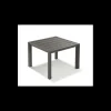 GROSFILLEX Mobilier Lounge|Salon De Jardin Professionnel|Table Basse Carrée 50 x 50 cm Noir Volcanique Sunset