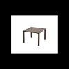 GROSFILLEX Mobilier Lounge|Salon De Jardin Professionnel|Table Basse Carrée 50 x 50 cm Bronze Sunset