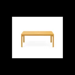 NARDI Mobilier Lounge|Salon De Jardin Professionnel|Table Basse en Résine 60 x 100 cm Moutarde Net